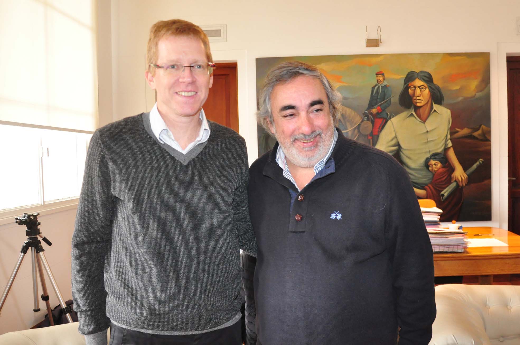 Fernández recibió hoy al presidente del Banco Provincia