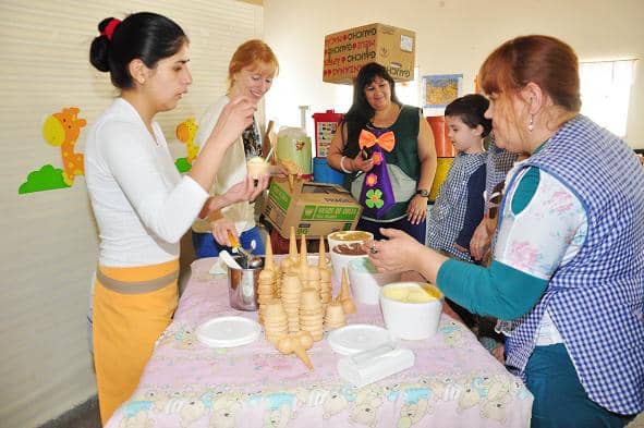 Los Jardines Maternales recibieron el viernes a la primavera