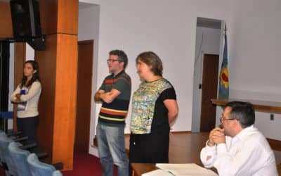 Se realizó una reunión de la Secretaría de Producción con Directivos y docentes de Secundarias