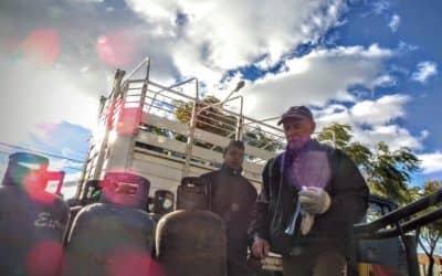 PROGRAMA INVIERNO: EN LOS TRES MESES EL MUNICIPIO ENTREGÓ EN EL DISTRITO CASI 1.000 GARRAFAS SUBSIDIADAS