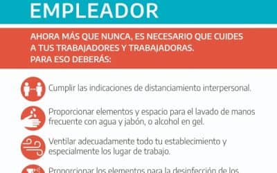 CADA EMPLEADOR DEBE REALIZAR Y CUMPLIR UN PROTOCOLO DE HIGIENE Y SALUD EN EL TRABAJO PARA EVITAR LA PROPAGACIÓN DEL CORONAVIRUS