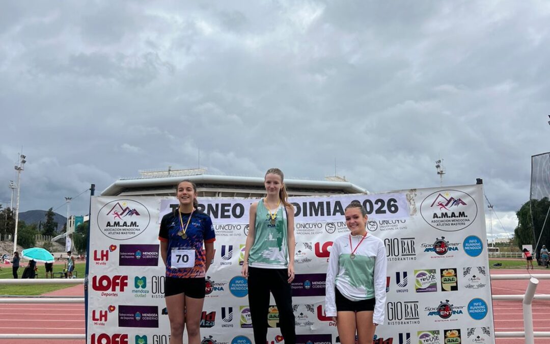 LOS ATLETAS DEL PÚA MUNICIPAL DE TRENQUE LAUQUEN ARRANCARON EL AÑO CON TODO: SE TRAJERON 26 MEDALLAS DEL TORNEO VENDIMIA DE MENDOZA (13 DE ORO, 8 DE PLATA Y 5 DE BRONCE)