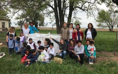 Se instaló un Punto Limpio en la Escuela 28 de Lértora