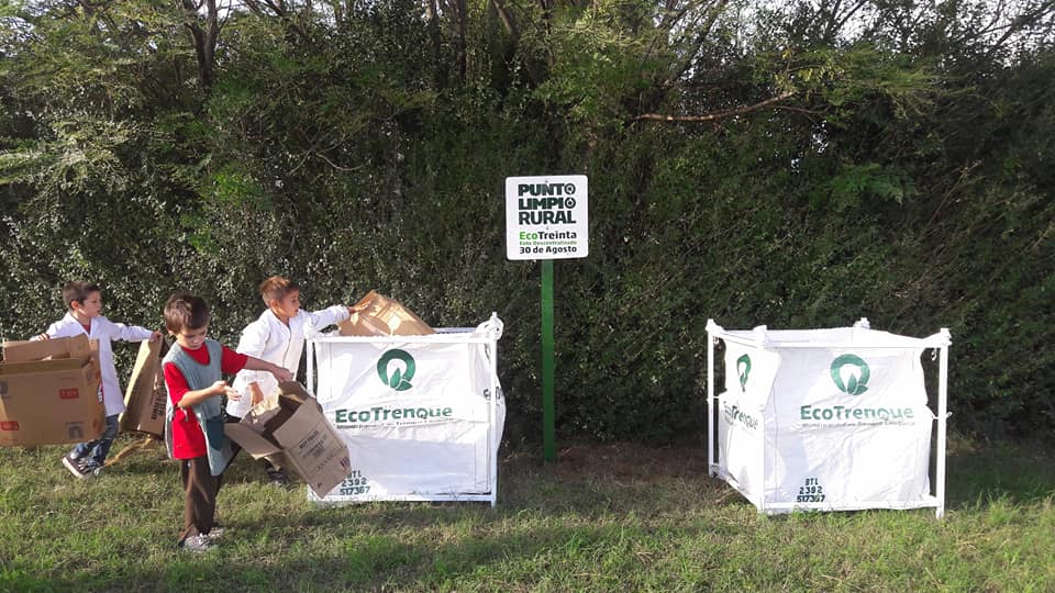 QUEDO INAUGURADO UN PUNTO LIMPIO EN LA ESCUELA DE LAS TUNAS