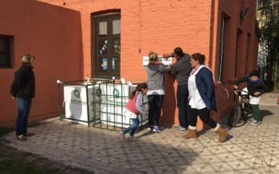 CON EL CICLO LECTIVO VUELVEN A FUNCIONAR LOS PUNTOS LIMPIOS EN LAS ESCUELAS RURALES Y URBANAS