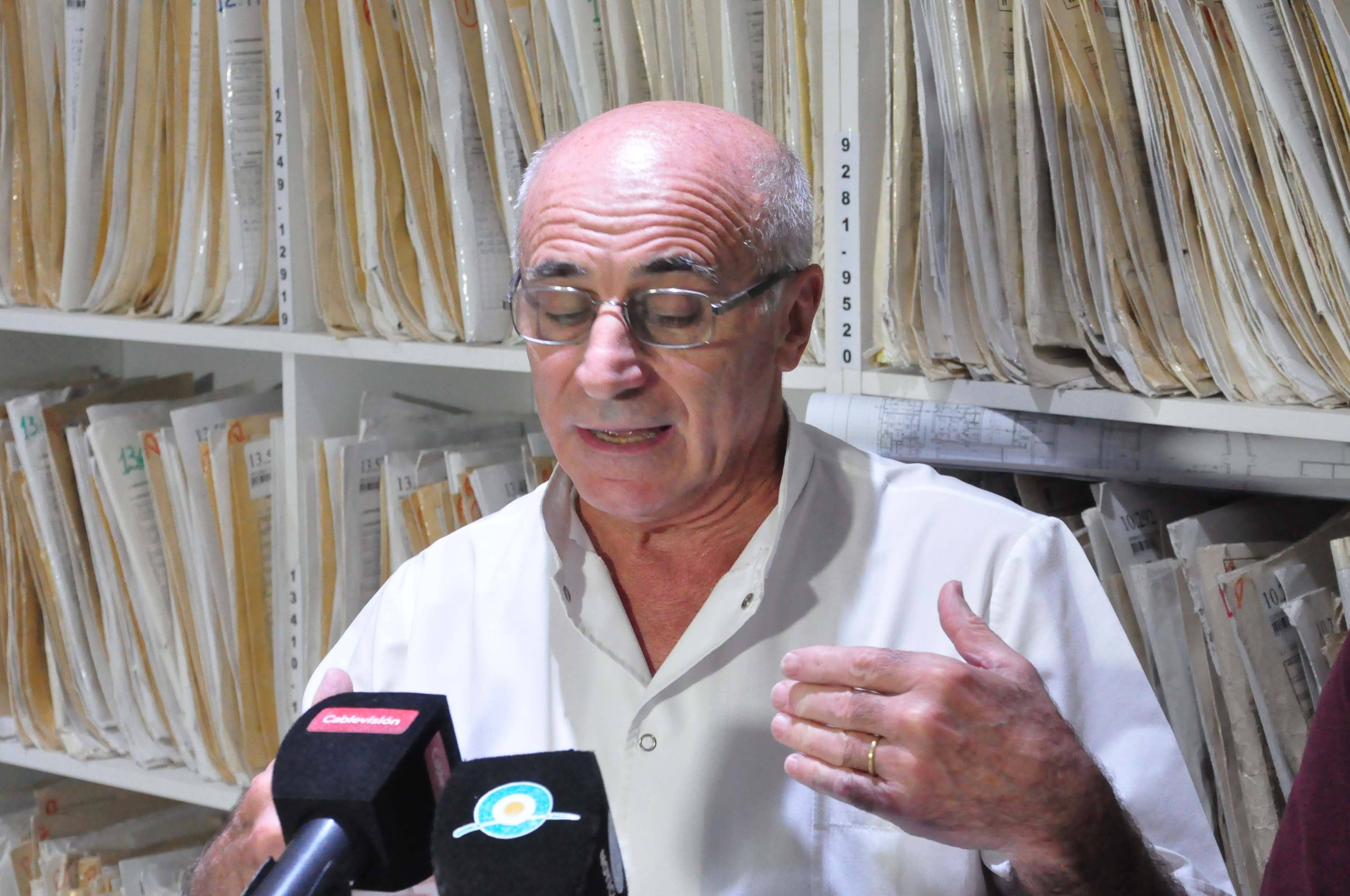 Orellana en una reunión ampliada de la UEGD