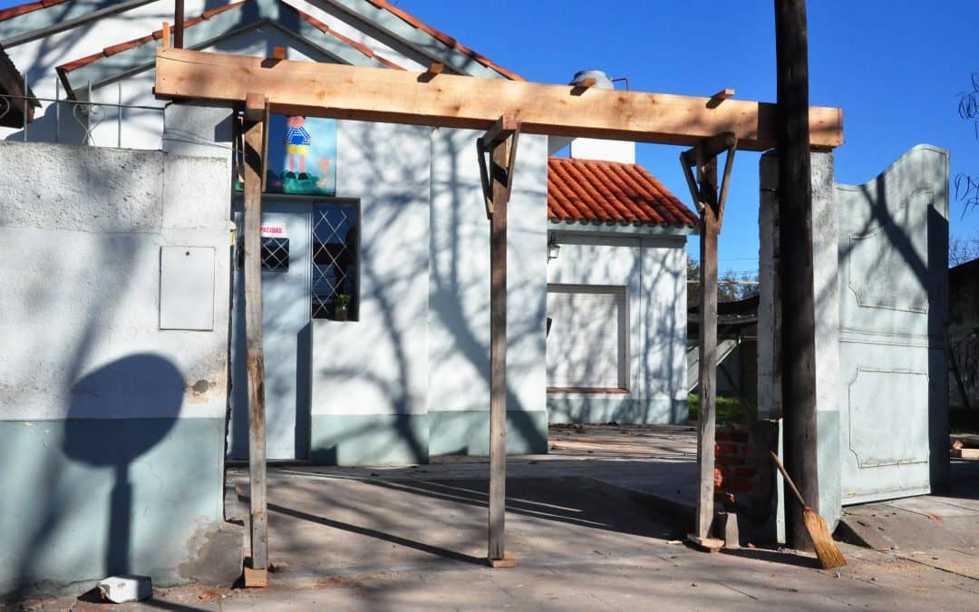 Se realizan remodelaciones en el edificio de la oficina de Discapacidad