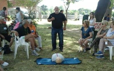 Curso de RCP y primeros auxilios para los alumnos del Curso de Introducción al Trabajo