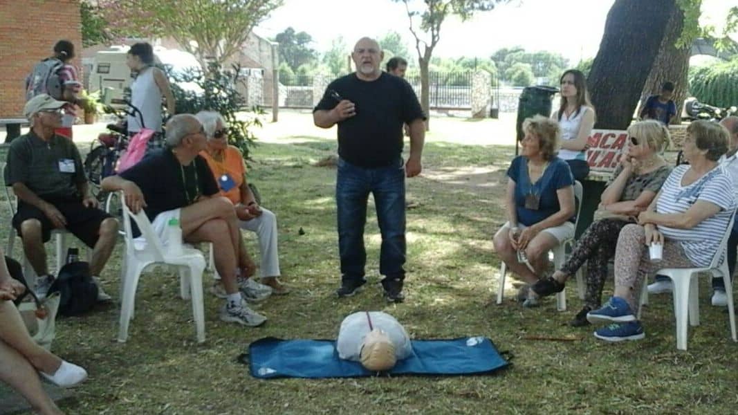 Curso de RCP y primeros auxilios para los alumnos del Curso de Introducción al Trabajo