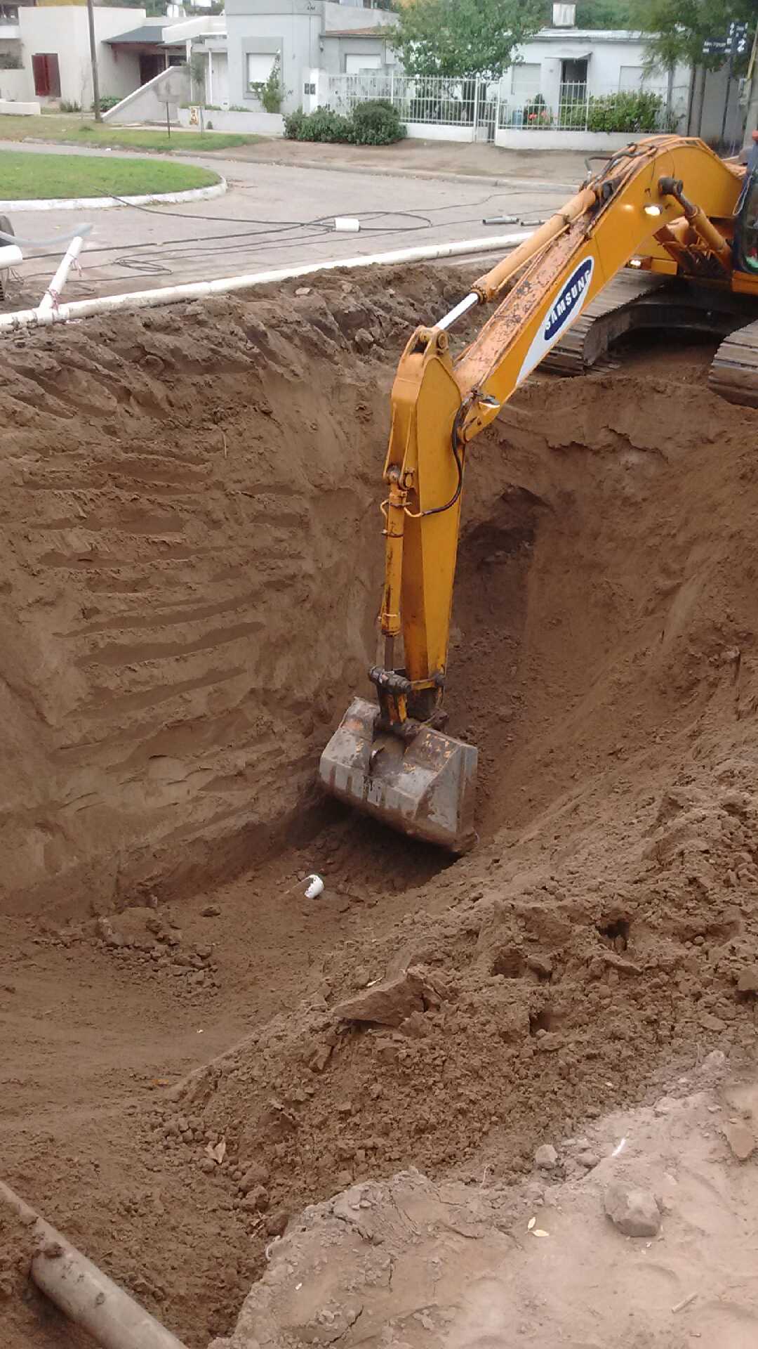Recambio de un colector cloacal