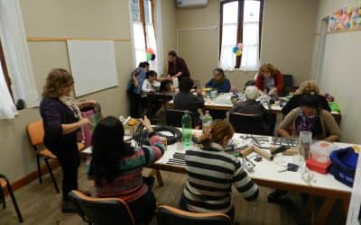 Se realizó un taller de reciclado en Beruti