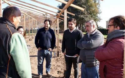 30 DE AGOSTO: EL INTENDENTE RECORRIO EL HOSPITAL, EL HOGAR, EL CENTRO HORTÍCOLA Y LA PLANTA DEPURADORA