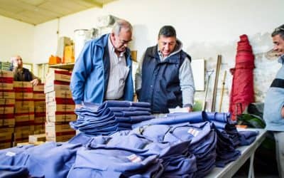 Zambiasio recorrió las instalaciones del servicio de Higiene y Cloacas