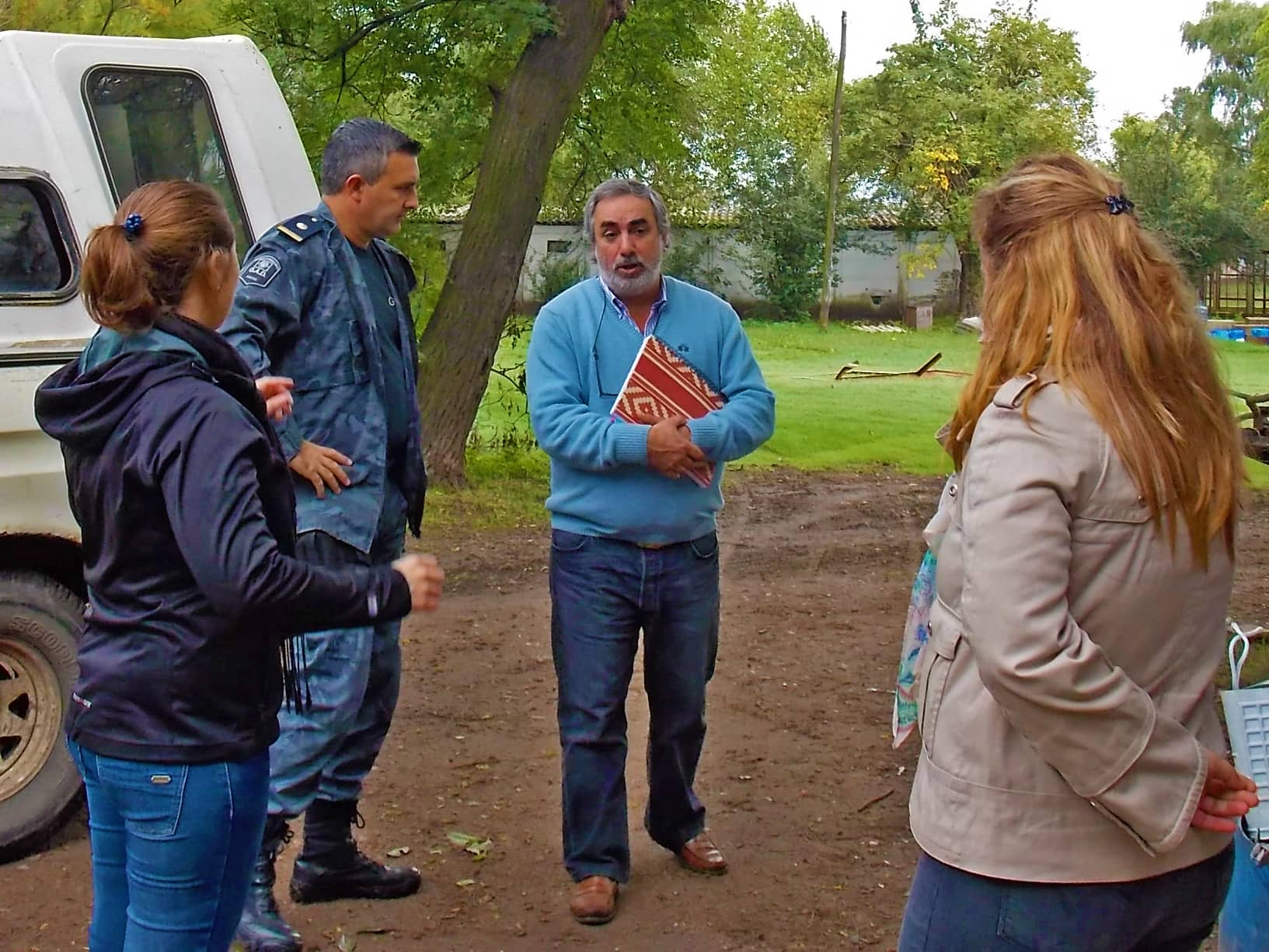 Fernández recorrió el predio del futuro Polo Ambiental Integral