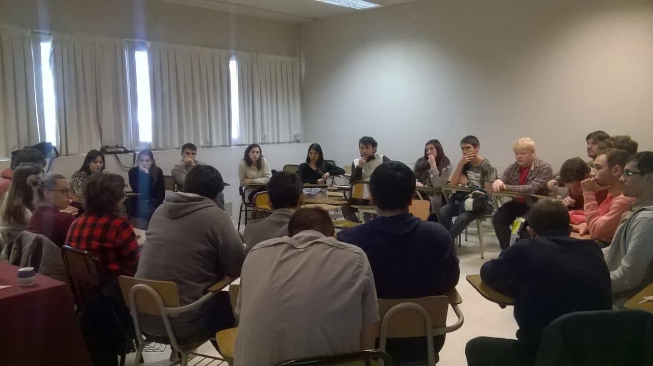 Encuentro de referentes de la Juventud