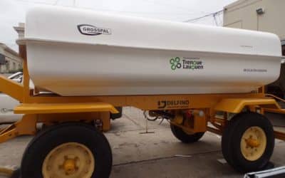 El Municipio adquirió dos tanques regadores y una barredora