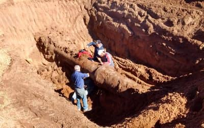 El Municipio reparó el acueducto que viene de Mari Lauquen