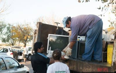 Se realizó con éxito la segunda jornada de recepción de residuos electrónicos