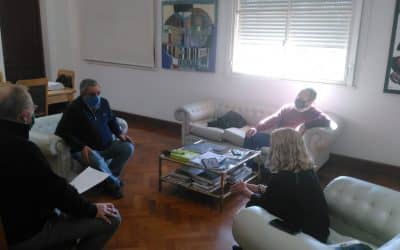 FERNÁNDEZ Y ZAMBIASIO SE REUNIERON CON MÓNICA ESTÉVEZ Y PABLO LARROSA PARA HABLAR DE LA SITUACIÓN EN EL DISTRITO