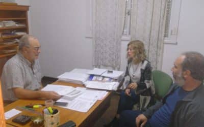 TASA DE SEGURIDAD E HIGIENE Y TARIFA SOCIAL DE ABL, ENTRE LOS TEMAS ABORDADOS POR ZAMBIASIO Y LOS CONCEJALES ESTEVEZ Y LARROSA