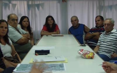Funcionarios se reunieron con vecinos de los barrios Parque y Güemes