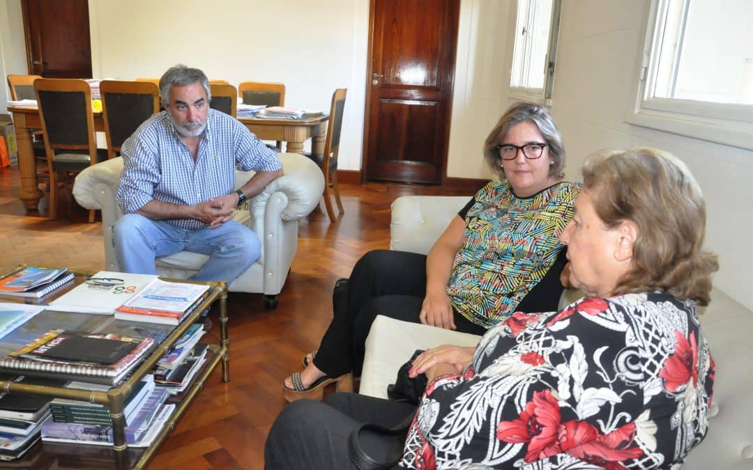 Fernández y Fabris se reunieron con representante de la empresa Bhassa