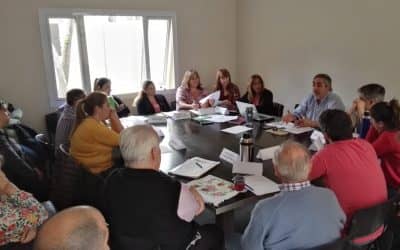 FERNÁNDEZ Y SINGLAR SE REUNIERON CON LAS COMISIONES BARRIALES