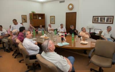 Fernández y funcionarios se reunieron con la Cooperativa de Electricidad