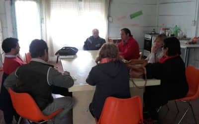 Inundaciones: funcionarios municipales se reunieron con vecinos en Garré