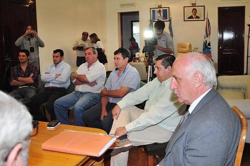 Reunión de Intendentes con Camuzzi