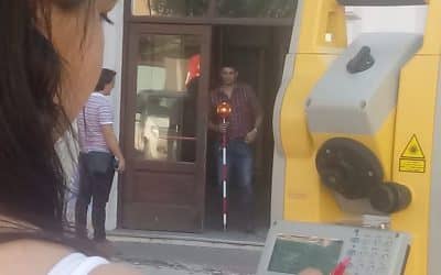 TEATRO ESPAÑOL: UN EQUIPO TECNICO DE INFRAESTRUCTURA BONAERENSE HIZO UN RELEVAMIENTO DE TODO EL EDIFICIO