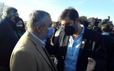 FERNÁNDEZ HABLÓ CON FUNCIONARIOS NACIONALES Y PROVINCIALES POR ARREGLOS EN LA RUTA 33, COLECTORAS EN RUTA 5 Y EL SISTEMA DE FASES
