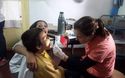 PROFESIONALES DE SALUD COMUNITARIA VISITARON E HICIERON CONTROLES EN ESCUELAS DE NUEVA CASTILLA Y MARI LAUQUEN