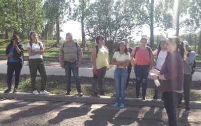 ALUMNOS DE LA SECUNDARIA Nº10 VISITARON EL PROLIM PARA CONOCER EL RECORRIDO DE LOS RESIDUOS Y EL TRABAJO QUE HACE LA MUNICIPALIDAD