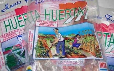 ENTREGA DE SEMILLAS DE PRIMAVERA VERANO DE PRO HUERTA