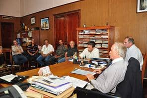 Feito se reunió ayer con empresarios del SIP