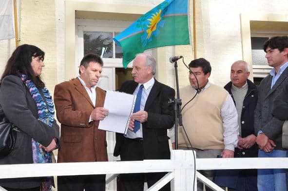 Daniel Spina asumió como Delegado de Beruti