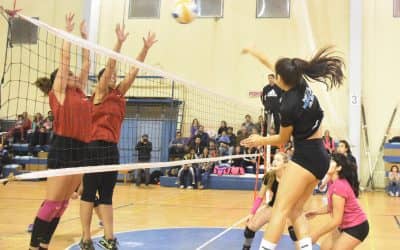 Este fin de semana estuvo de visita la sub 17 de voley femenino provincial