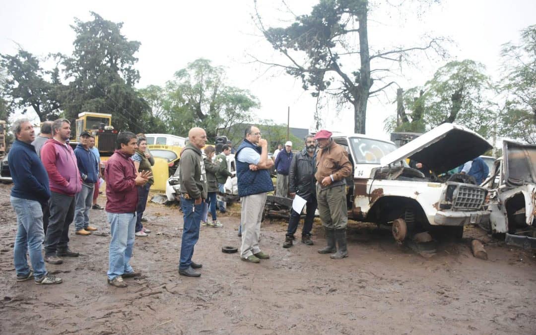 LA COMUNA RECAUDÓ 450 MIL PESOS CON LA SUBASTA DE MAQUINARIAS Y MATERIALES EN DESUSO