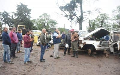 LA COMUNA RECAUDÓ 450 MIL PESOS CON LA SUBASTA DE MAQUINARIAS Y MATERIALES EN DESUSO