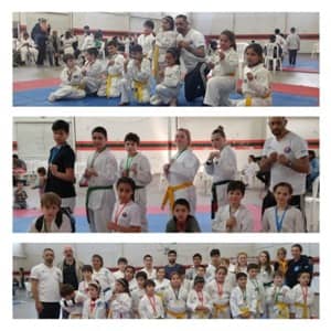ALUMNOS DE LA ESCUELA DE TAEKWONDO MUNICIPAL PARTICIPARON DE UN ENCUENTRO DEPORTIVO EN PEHUAJÓ