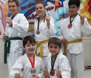 LA ESCUELA DE TAEKWONDO MUNICIPAL COSECHÓ 4 MEDALLAS EN EL 1º TORNEO PROVINCIAL 2019 DE TAEKWONDO OLÍMPICO