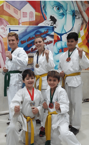 LA ESCUELA DE TAEKWONDO MUNICIPAL COSECHÓ 4 MEDALLAS EN EL 1º TORNEO PROVINCIAL 2019 DE TAEKWONDO OLÍMPICO
