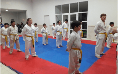 NUEVA GRADUACION DE ALUMNOS DEL PROGRAMA DE TAEKWONDO MUNICIPAL
