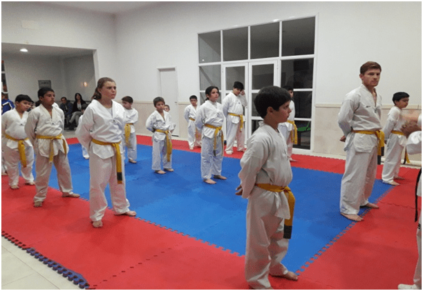 NUEVA GRADUACION DE ALUMNOS DEL PROGRAMA DE TAEKWONDO MUNICIPAL