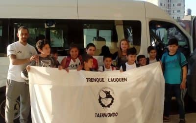 El profesor de taekwondo municipal participó de una capacitación