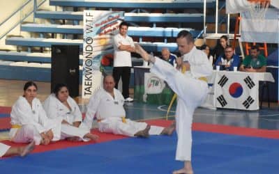 Este fin de semana se realizó un encuentro de Taekwondo