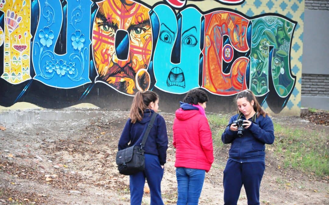 Un mural en mi escuela: comienza la etapa de realización y seguimiento
