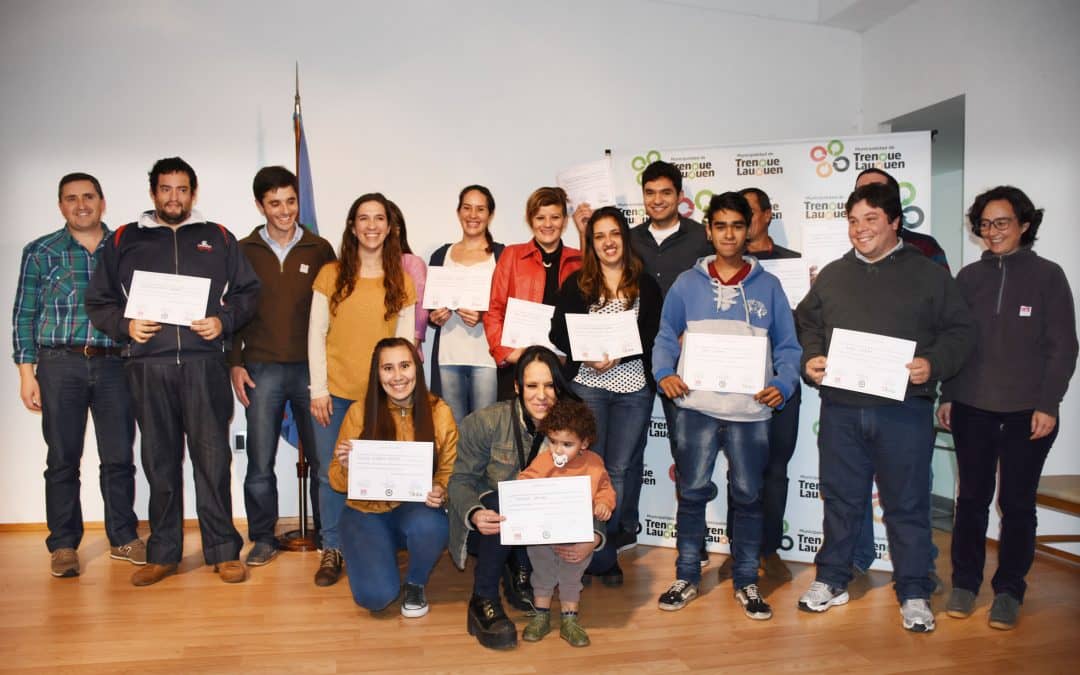 Se entregaron los certificados del Curso de Profesional Tambero