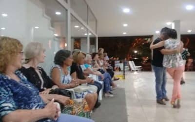 LA MUSICA Y EL BAILE DE «TANGO EN LA CALLE» VOLVIERON A INVADIR EL PATIO DEL CENTRO CIVICO
